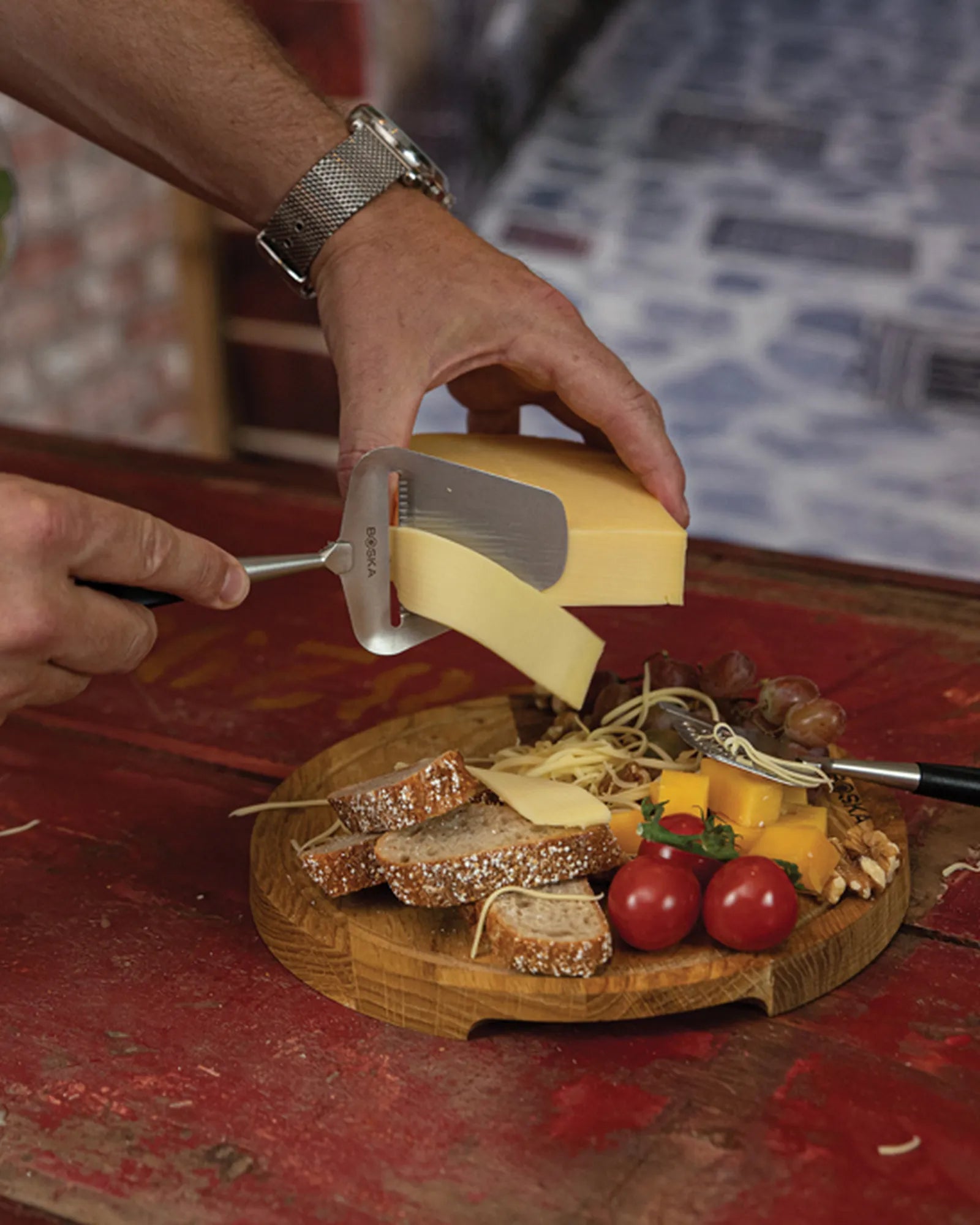 Custom stainless steel cheese slicer Boska Milano+ - 5